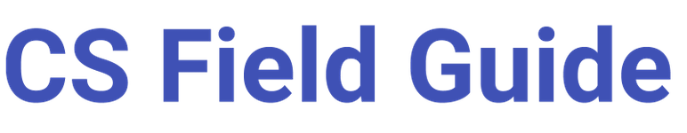 CS Field Guide logo.
