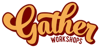 Gather Workshops logo.
